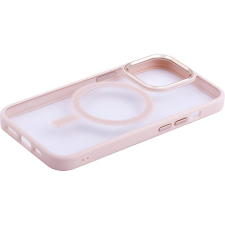 Pouzdro WG Iron Eye Magnet iPhone 15 (Růžové) 0591194118791