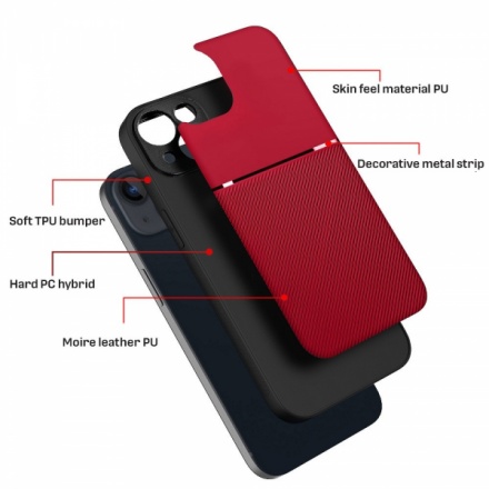 Forcell NOBLE Case Xiaomi Redmi 9AT/Redmi 9A červená 0903396138553