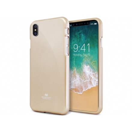 POUZDRO MERCURY i-JELLY METAL CASE HUAWEI Y6 (2019) zlatá