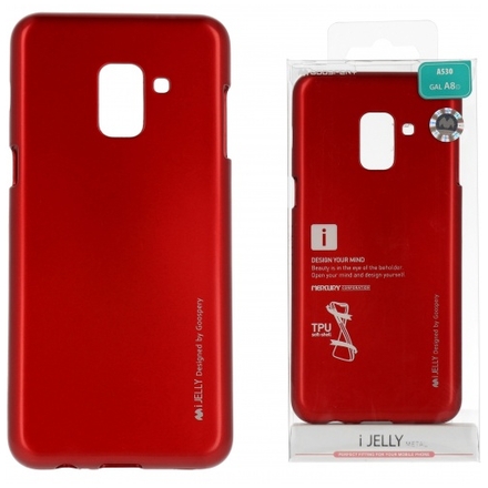 Pouzdro i-jelly metal Mercury Samsung A50 Galaxy A505 červená 48622216