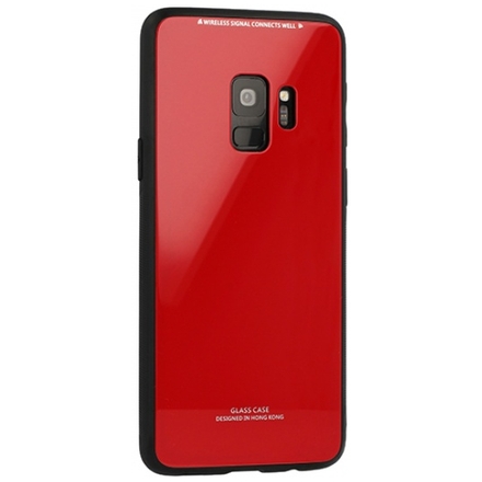 Pouzdro GLASS Case Samsung Galaxy A70 červená 4800972