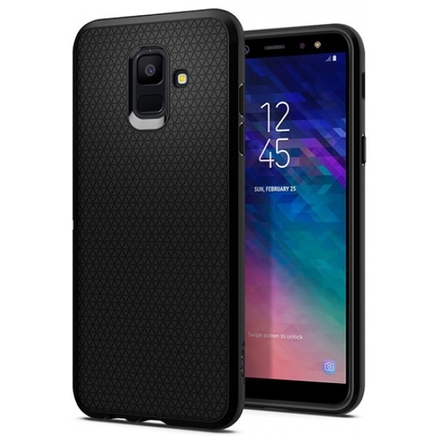 Pouzdro SPIGEN - Liquid Air Samsung A600 Galaxy A6 2018 - Černá 50408