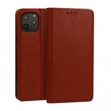 Pouzdro horizontální BOOK SPECIAL XIAOMI Redmi Note 9T 5G hnědá (pravá italská kůže) 5149188836