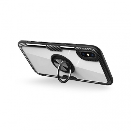 Pouzdro Forcell CARBON CLEAR RING Xiaomi Redmi 9 černá 541214785