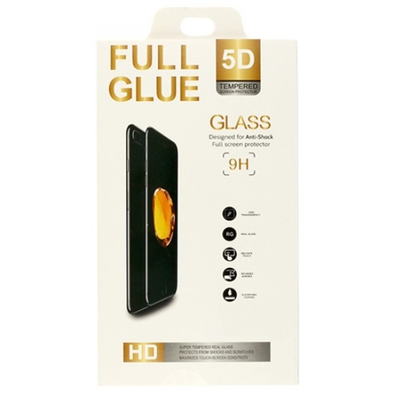 5D tvrzené sklo Full Glue iPhone 12 Mini černá 5903396077616