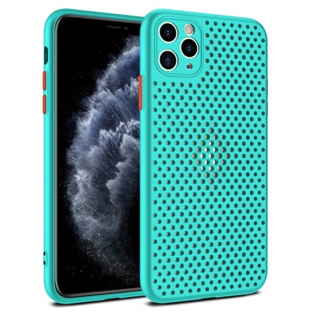 Pouzdro Breath Case Huawei P40 Lite tyrkysová 5478569804