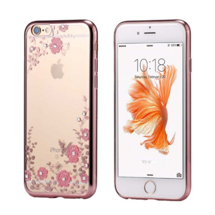 Pouzdro Forcell DIAMOND Samsung M205 Galaxy M20 rose gold 57154