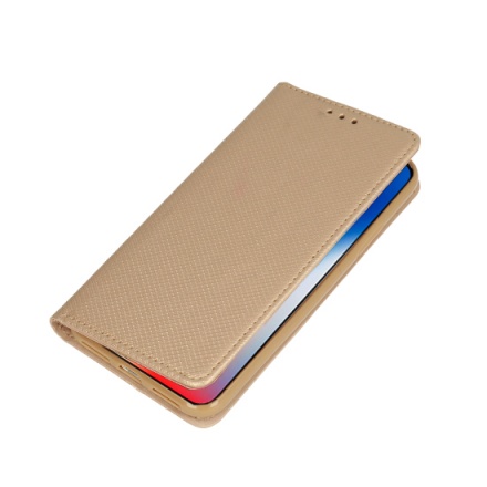 Pouzdro Telone Smart Book MAGNET - HUAWEI P40 Lite ZLATÁ 745796527