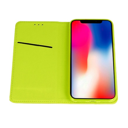 Pouzdro Telone Smart Book MAGNET - HUAWEI Y9 Prime 2019/Huawei P Smart Z, LIMETKOVÁ 57899