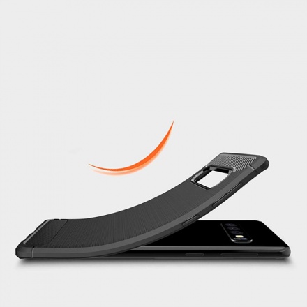 Pouzdro Forcell CARBON Case Samsung A22 LTE (4G) černá 0903396117909