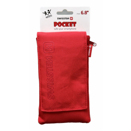 POUZDRO SWISSTEN POCKET 6,8" ČERVENÉ 65300500