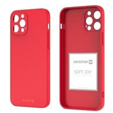 POUZDRO SWISSTEN SOFT JOY APPLE IPHONE 15 PLUS ČERVENÁ 34500323