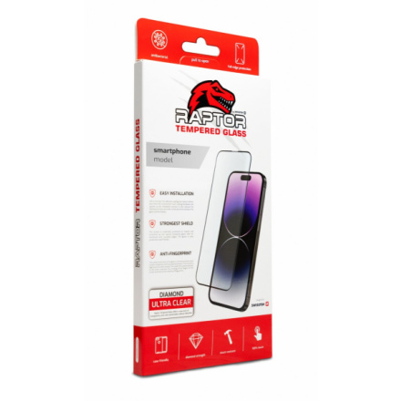 SWISSTEN RAPTOR DIAMOND ULTRA CLEAR 3D TEMPEROVANÉ SKLO PRO SAMSUNG GALAXY A15 ČERNÉ 84501821