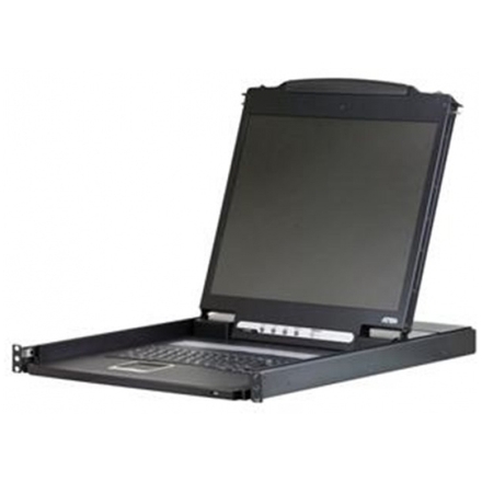 Aten console, 19" LCD, rack 19", kláv., touchpad, CL-1000N