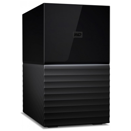 WESTERN DIGITAL WD My Book Duo/16TB/HDD/Externí/3.5"/SATA/Černá/3R, WDBFBE0160JBK-EESN