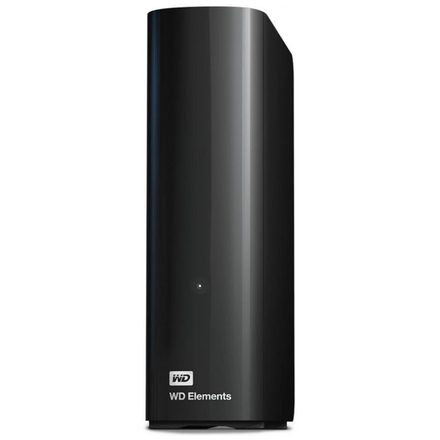 WESTERN DIGITAL WD Elements Desktop/10TB/HDD/Externí/3.5"/Černá/2R, WDBWLG0100HBK-EESN