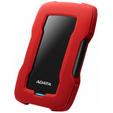 ADATA HD330/1TB/HDD/Externí/2.5"/Červená/3R, AHD330-1TU31-CRD