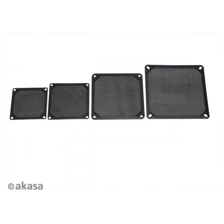 AKASA 14cm Aluminium fan filter, GRM140-AL01-BK