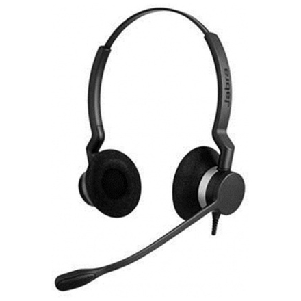 Jabra BIZ 2300/Stereo/QD/Drát/Černá, 2309-820-104