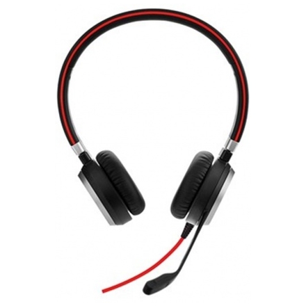 Jabra Evolve 40/Stereo/Jack/Drát/MS/Černá, 6399-823-109