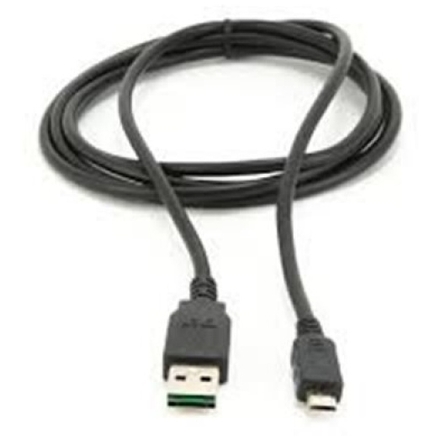 GEMBIRD kabel USB - microUSB, 1m, černý, CC-MUSB2D-1M