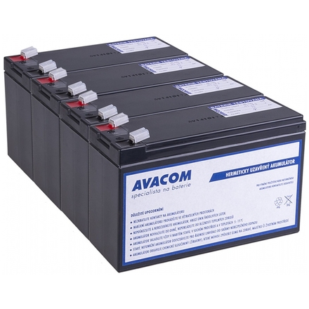 Bateriový kit AVACOM AVA-RBC133-KIT náhrada pro renovaci RBC133 (4ks baterií), AVA-RBC133-KIT