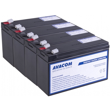 Bateriový kit AVACOM AVA-RBC31-KIT náhrada pro renovaci RBC31 (4ks baterií), AVA-RBC31-KIT