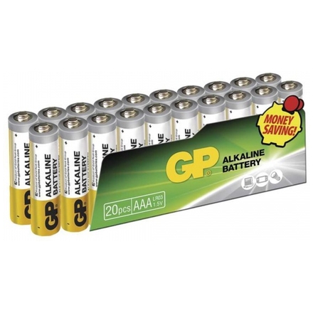 Gp Baterie GP Super Alkaline 20ks AAA, 1013100211