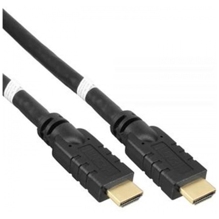 PremiumCord HDMI 4K/60Hz, ethernet, se zesilovačem, 3x stíněná, 2.0, 10m, kphdm2r10