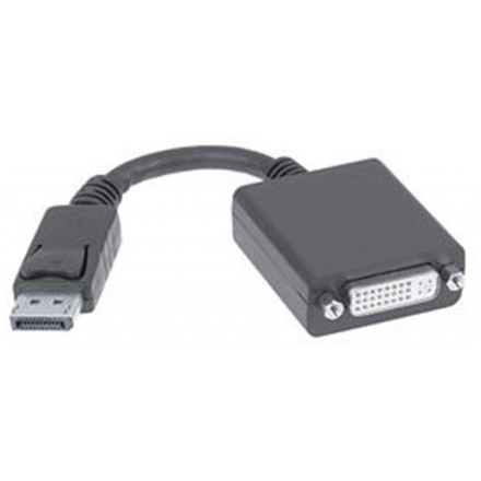 PremiumCord adaptér DisplayPort - DVI Male/Female 15cm, kportad04