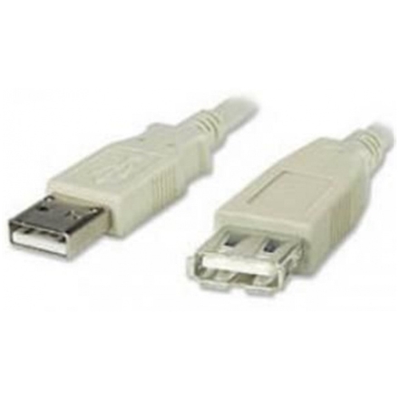PremiumCord USB 2.0 kabel prodlužovací, A-A, 3m, kupaa3