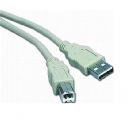 PremiumCord Kabel USB 2.0, A-B, 3m, šedý, ku2ab3
