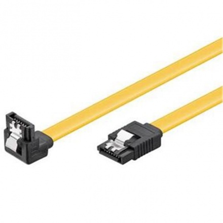 PremiumCord SATA 3.0 datový kabel, 6GBs, 90°, 0,5m, kfsa-15-05