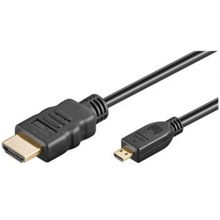 PremiumCord Kabel HDMI A - HDMI micro D, 3m, kphdmad3