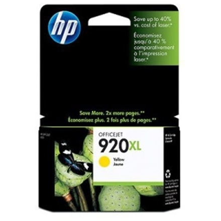 HP 920 XL - žlutá inkoustová kazeta, CD974AE, CD974AE#BGY - originální