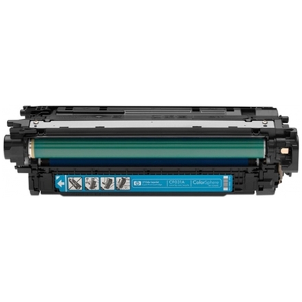 HP azurový Contract Toner, CF031AC, CF031AC - originální