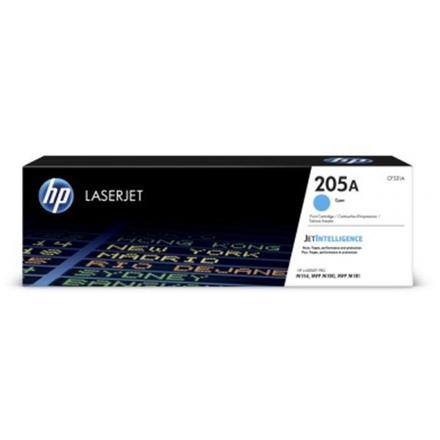 HP 205A Cyan Original LJ Toner Cartridge, CF531A, CF531A - originální