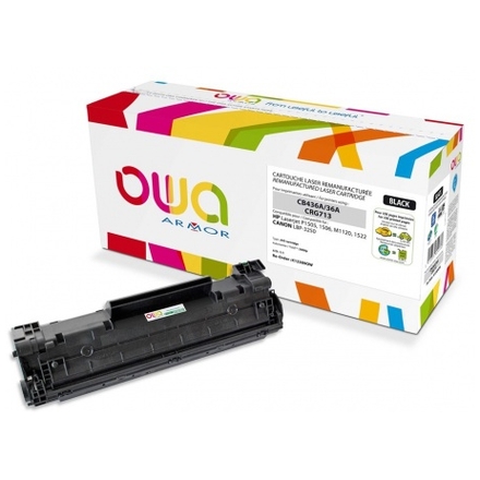 OWA Armor toner kompatibilní s HP P1505, CB436A, 2000st, černá/black, K12389OW