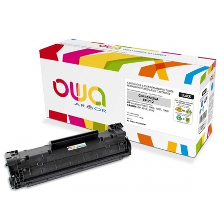 OWA Armor toner kompatibilní s HP P1005/1006, CB435A, 1500st, černá/black, K12388OW