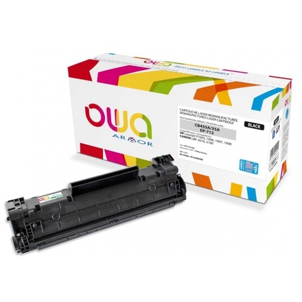 OWA Armor toner kompatibilní s HP P1005, CB435A, 2500st, JUMBO, černá/black, K15295OW