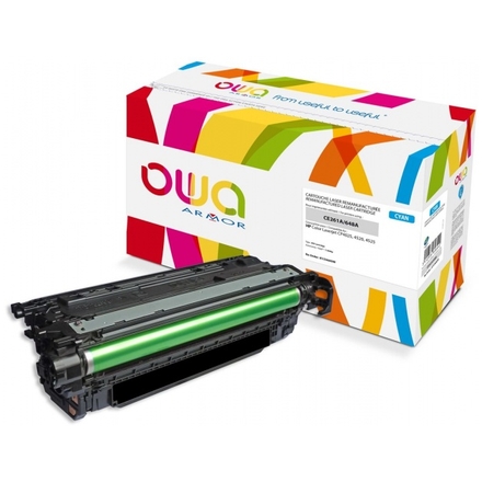 OWA Armor toner kompatibilní s HP CE261A, 11000st, modrá/cyan, K15368OW