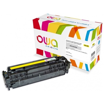 OWA Armor toner kompatibilní s HP CE412A, 2600st, žlutá/yellow, K15582OW