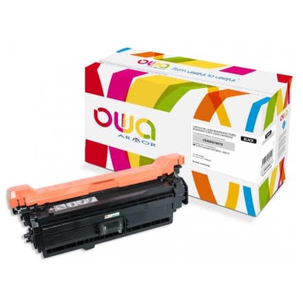 OWA Armor toner kompatibilní s HP CE400X, 11000st, černá/black, K15537OW