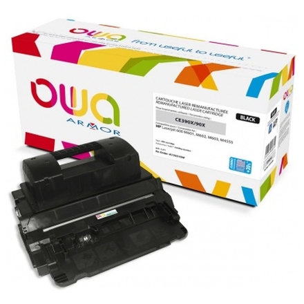 OWA Armor toner kompatibilní s HP LJ M60x, CE390X, 32000st, černá/black, K15551OW