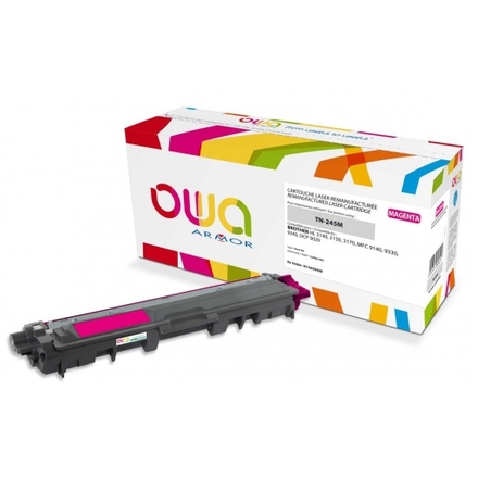 OWA Armor toner kompatibilní s Brother TN-245M/TN-246M, 2200st, červená/magenta, K15659OW