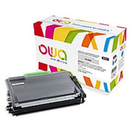 OWA Armor toner kompatibilní s Brother HL-L6400DW, TN-3480,  8000st,  černá/black, K15964OW