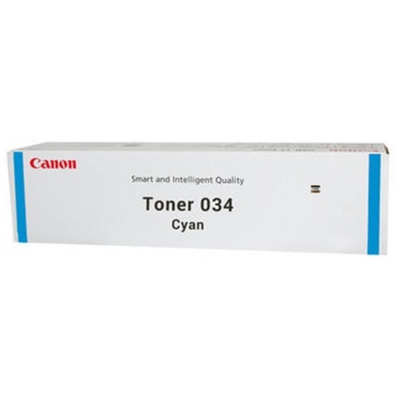 Canon toner 034 azurový, CF9453B001 - originální