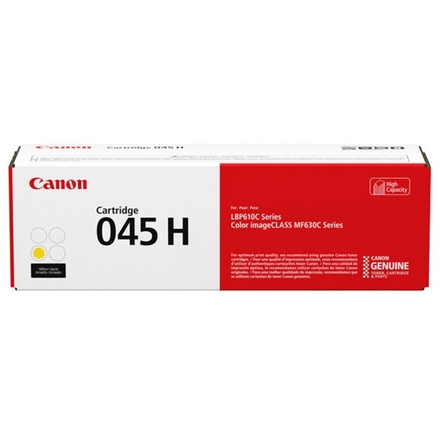 Canon CRG 045 H Y, žlutý, 1243C002 - originální