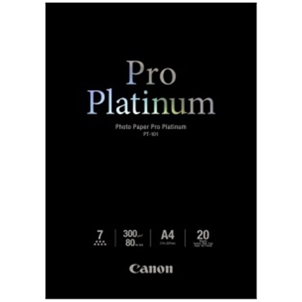 Canon PT-101, A4 fotopapír lesklý, 20ks, 300g/m, 2768B016