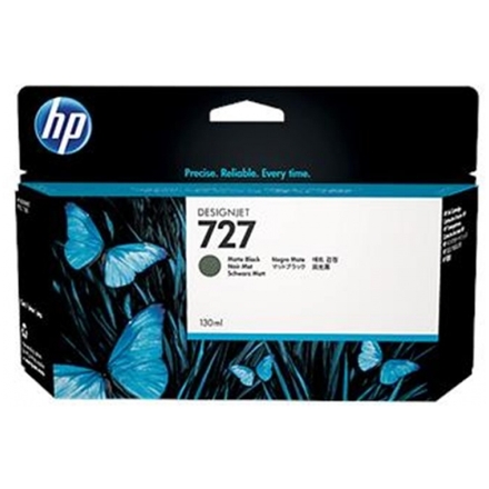 HP no 727 - černá matná ink.kazeta velká, B3P22A, B3P22A - originální